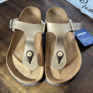 Birkenstock Gold Gizeh BS